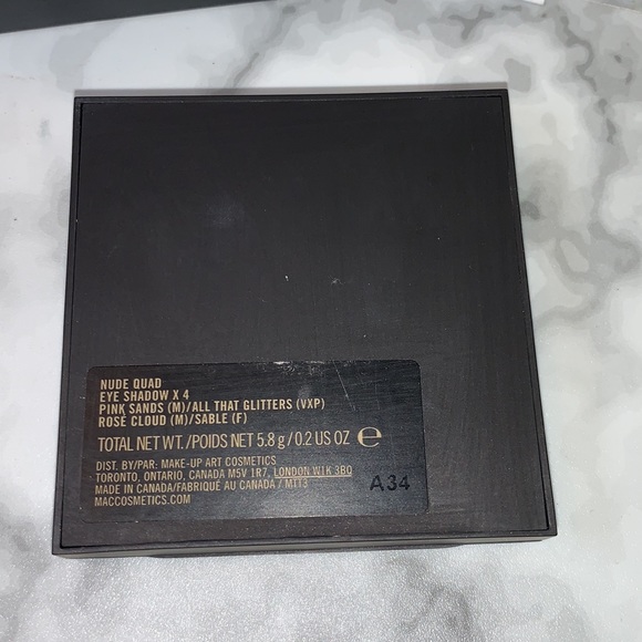 Pedro Lourenco Nude Quad Eye Quad Eyeshadow Palette MAC - Picture 14 of 14